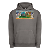 Pigment Tornado love texas armadillo license plate Urban Hoodie - BarkalooDesign