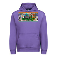 Tulip love texas armadillo license plate Urban Hoodie - BarkalooDesign