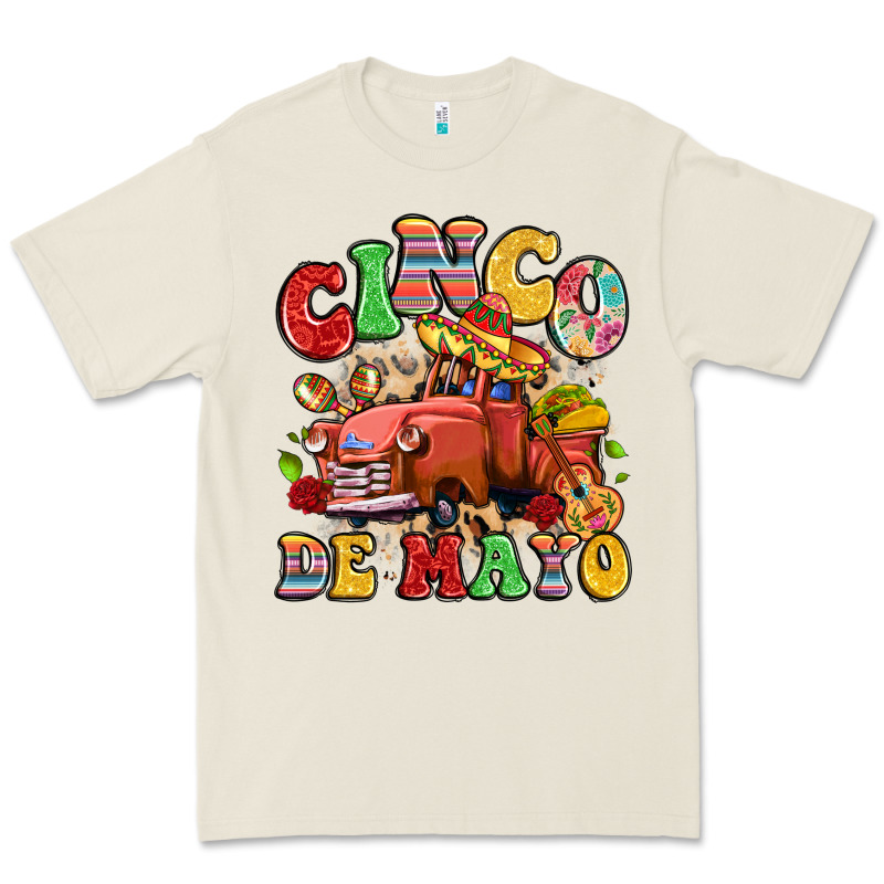 Cinco De Mayo Truck Premium Tee by LillyAllenDesigns | Teevron