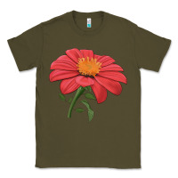 Army Green del sol sunflower Classic Tee - LillyAllenDesigns
