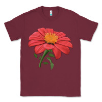 Burgundy del sol sunflower Classic Tee - LillyAllenDesigns