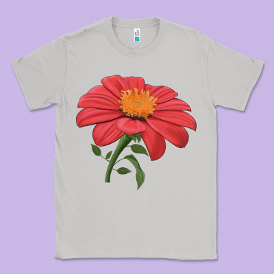 Del Sol Sunflower Classic Tee Designed By Lillyallendesigns