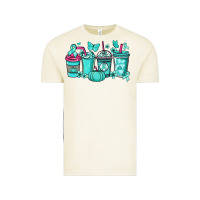 Vintage Arctic Ovarian Cancer coffee cups teal ribbon Vintage Tee - NancyCooperArtShop