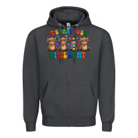 Smoke Its Okay To Be Different Zipper Hoodie - CowhideDigitalArt