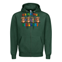 Sports Green Its Okay To Be Different Zipper Hoodie - CowhideDigitalArt