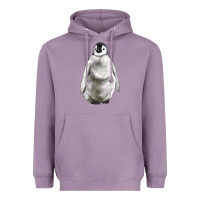 Lavender baby penguin Heavyweight Hoodie - LillyAllenDesigns