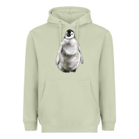 Matcha baby penguin Heavyweight Hoodie - LillyAllenDesigns