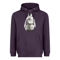 Plum baby penguin Heavyweight Hoodie - LillyAllenDesigns