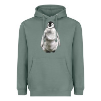 Sage baby penguin Heavyweight Hoodie - LillyAllenDesigns