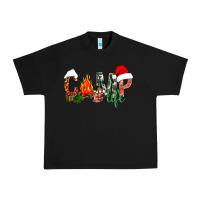 Black Christmas camp Urban Heavy Tee - NancyCooperArtShop