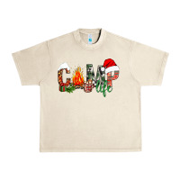 Sandshell Christmas camp Urban Heavy Tee - NancyCooperArtShop