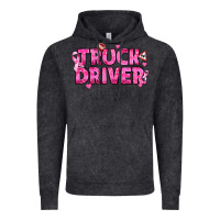 Vintage Black Breast Cancer truck driver Vintage Hoodie - texasbilliewilder