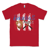 Red Baseball mom Classic Tee - Bettercallsaul