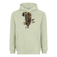 Matcha American White Sea Eagle Heavyweight Hoodie - LillyAllenDesigns