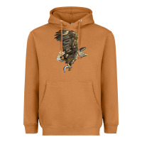 Meerkat American White Sea Eagle Heavyweight Hoodie - LillyAllenDesigns