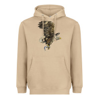 Mushroom American White Sea Eagle Heavyweight Hoodie - LillyAllenDesigns