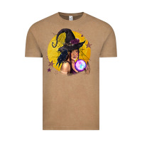 Vintage Coffee Black Witch Vintage Tee - texasbilliewilder