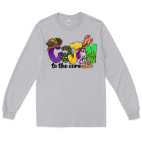 Moon Dust cajun to the core mardi gras Long Sleeve Tee - CowGirlArtShop