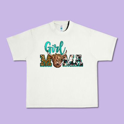 Girl Mama Urban Heavy Tee Designed By Jahusdesignshop
