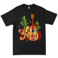 Black mexican guitar Premium Tee - LillyAllenDesigns
