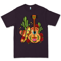 Plum mexican guitar Premium Tee - LillyAllenDesigns
