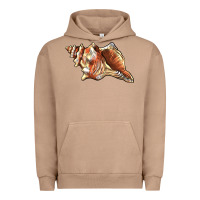 Pigment Burro sea   shell Urban Hoodie - BarkalooDesign