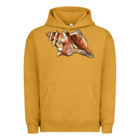 Pigment Peanut Butter sea   shell Urban Hoodie - BarkalooDesign