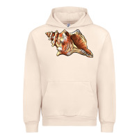 Sandshell sea   shell Urban Hoodie - BarkalooDesign