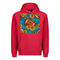 Cardinal american football with leopard Premium Hoodie - BundleAndBundleShop