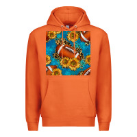 Carrot american football with leopard Premium Hoodie - BundleAndBundleShop