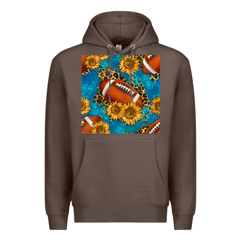 American Football With Leopard Premium Hoodie by BundleAndBundleShop | Teevron
