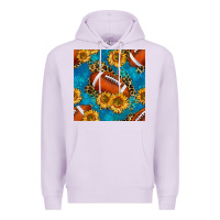 Lilac american football with leopard Premium Hoodie - BundleAndBundleShop