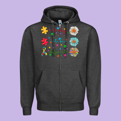 It's Okay To Be Different Zipper Hoodie Designed By Cowhidedigitalart