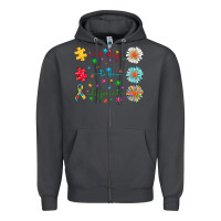 Smoke It's Okay To Be Different Zipper Hoodie - CowhideDigitalArt