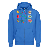 True Royal It's Okay To Be Different Zipper Hoodie - CowhideDigitalArt