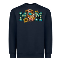 Navy Western Mom Mother's Day Heavyweight Sweatshirt - FaDigitalArtStudio