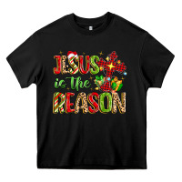 Black jesus is the reason Heavy Core Tee - MaliasSmallBusiness