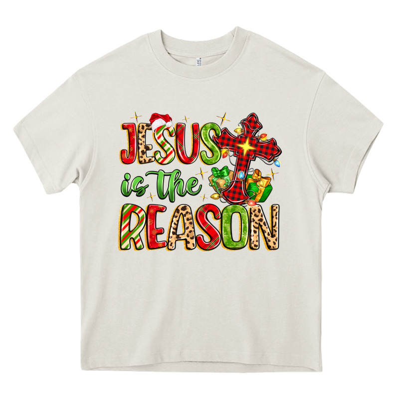 Jesus Is The Reason Heavy Core Tee by MaliasSmallBusiness | Teevron