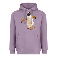 Lavender penguin Heavyweight Hoodie - LillyAllenDesigns