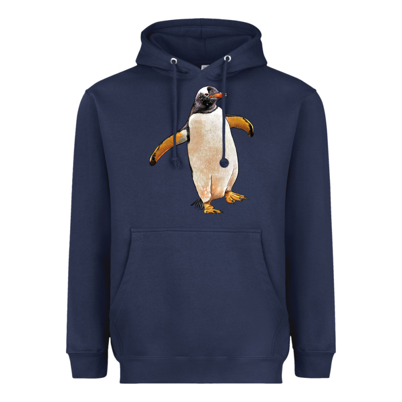 Penguin Heavyweight Hoodie by LillyAllenDesigns | Teevron