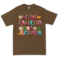 Cacao but first cafecito y chisme Premium Tee - LillyAllenDesigns