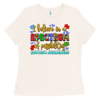 Bone i believe in a spectrum of possibilities Ladies Tee - LillyAllenDesigns