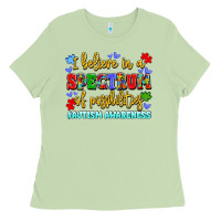 Matcha i believe in a spectrum of possibilities Ladies Tee - LillyAllenDesigns