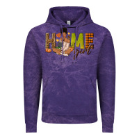 Cloud Purple Home girl Fall afro girl Vintage Hoodie - NancyCooperArtShop