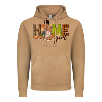Vintage Camel Home girl Fall afro girl Vintage Hoodie - NancyCooperArtShop