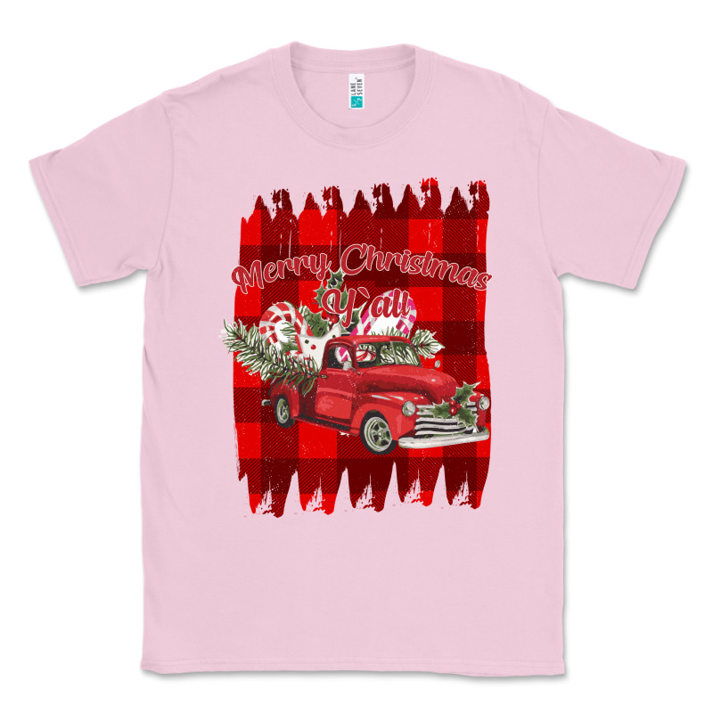 Merry Christmas Y'all Truck Classic Tee by Bettercallsaul | Teevron