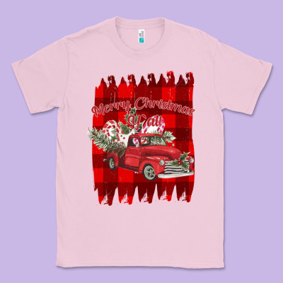 Merry Christmas Y'all Truck Classic Tee Designed By Bettercallsaul