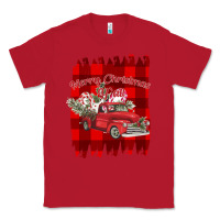 Red Merry Christmas Y'all Truck Classic Tee - Bettercallsaul