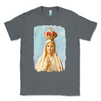 Charcoal Heather our lady of fatima Classic Tee - tuanDangUi
