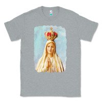 Heather Grey our lady of fatima Classic Tee - tuanDangUi
